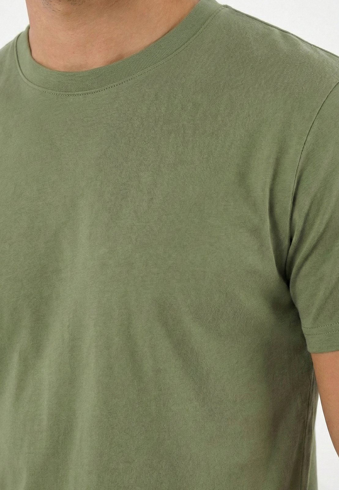 Camiseta Cotton Verde Oliva
