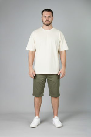 Oversized Suedine Masc Off