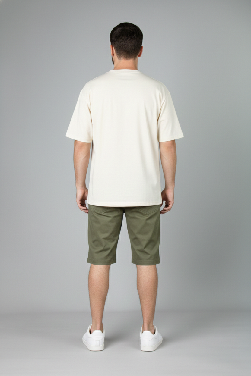 Oversized Suedine Masc Off - Imagem 2