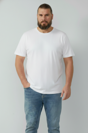 Camiseta Plus Size 30.1 Branco