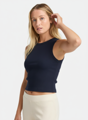 Cropped Regatar Marinho