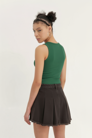 Cropped Regatar Verde Bandeira