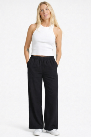 Calça Pantalona Cotton Preto